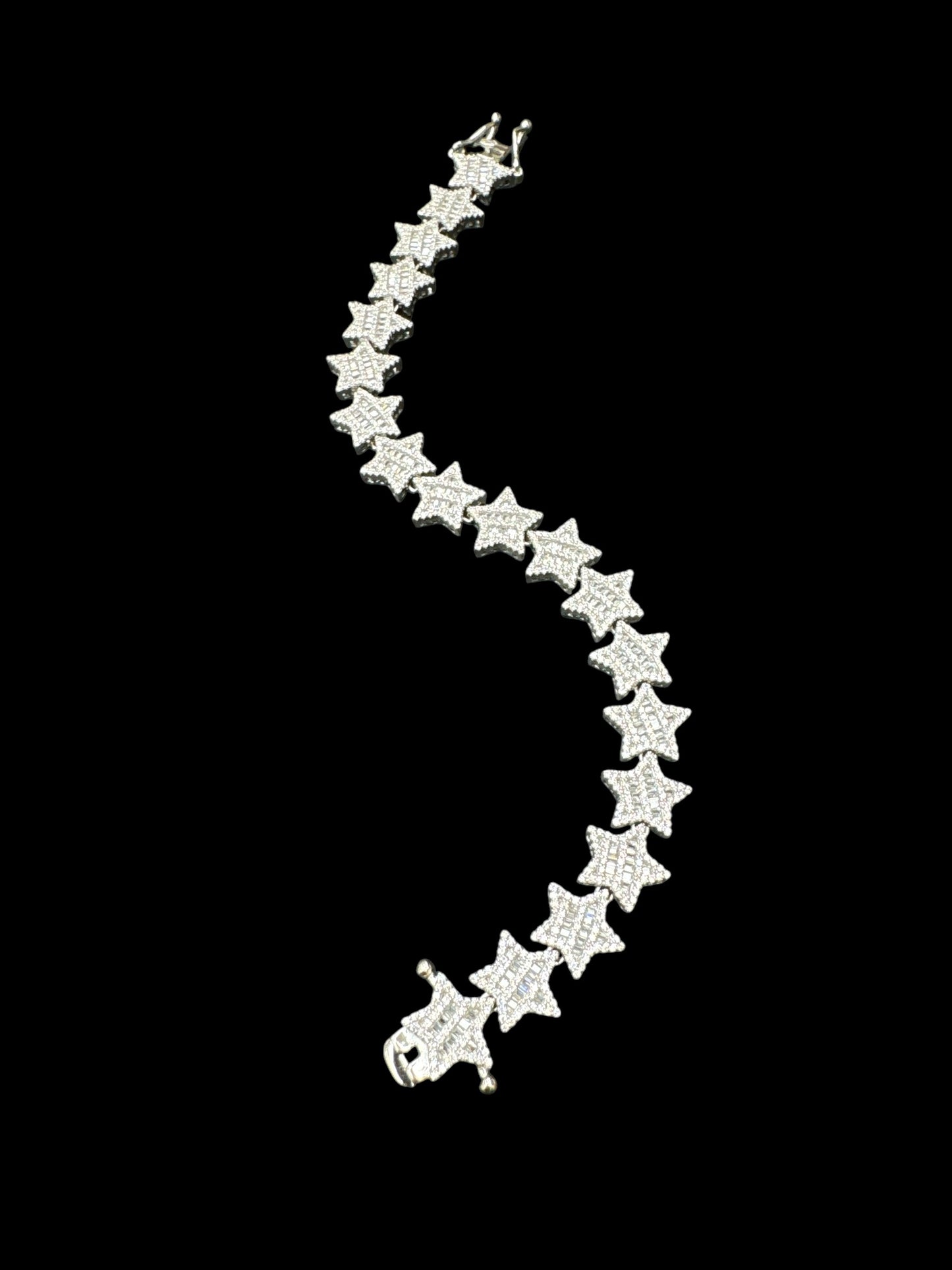 Star Gents Bracelet with Zircon