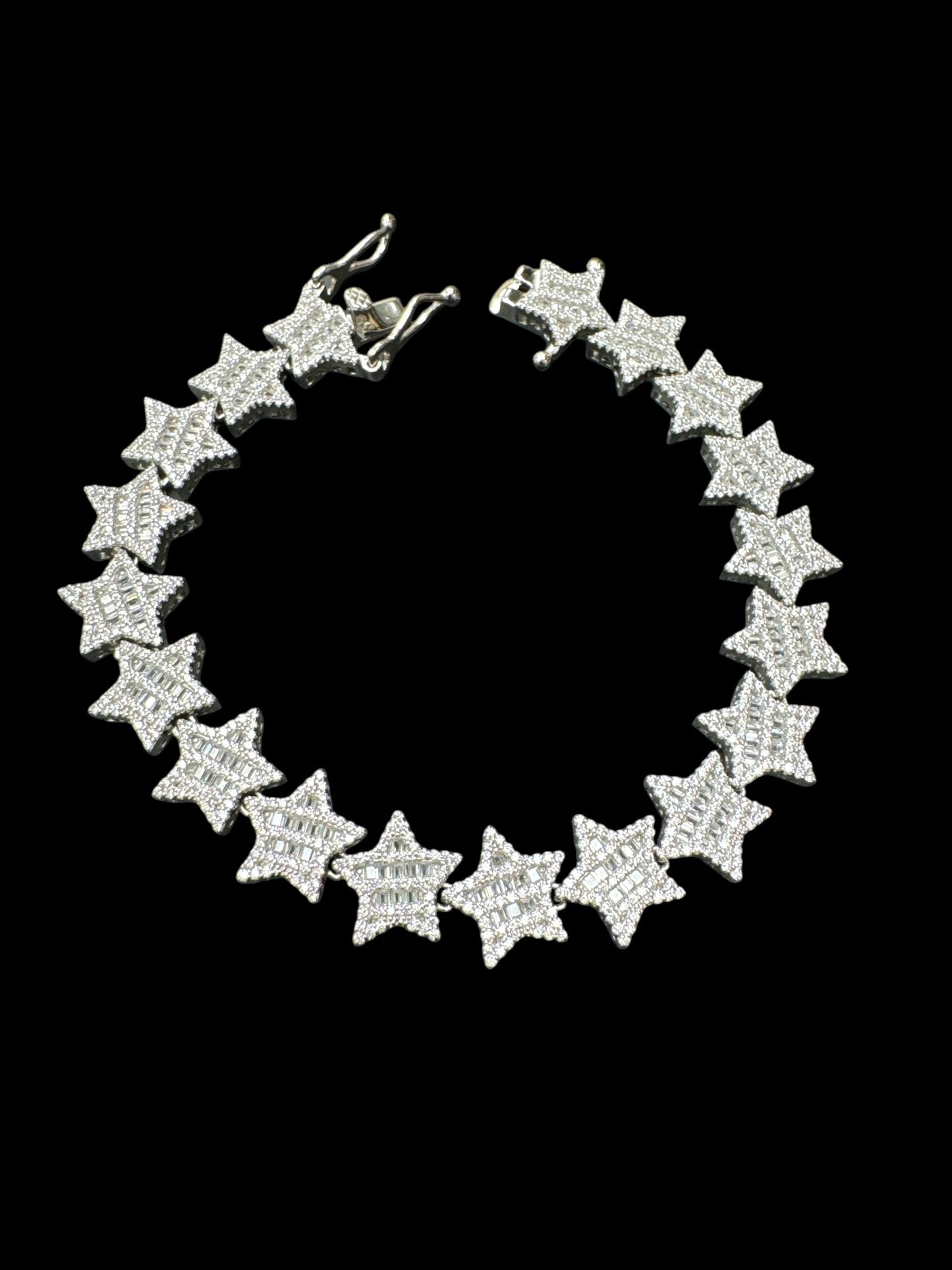 Star Gents Bracelet with Zircon
