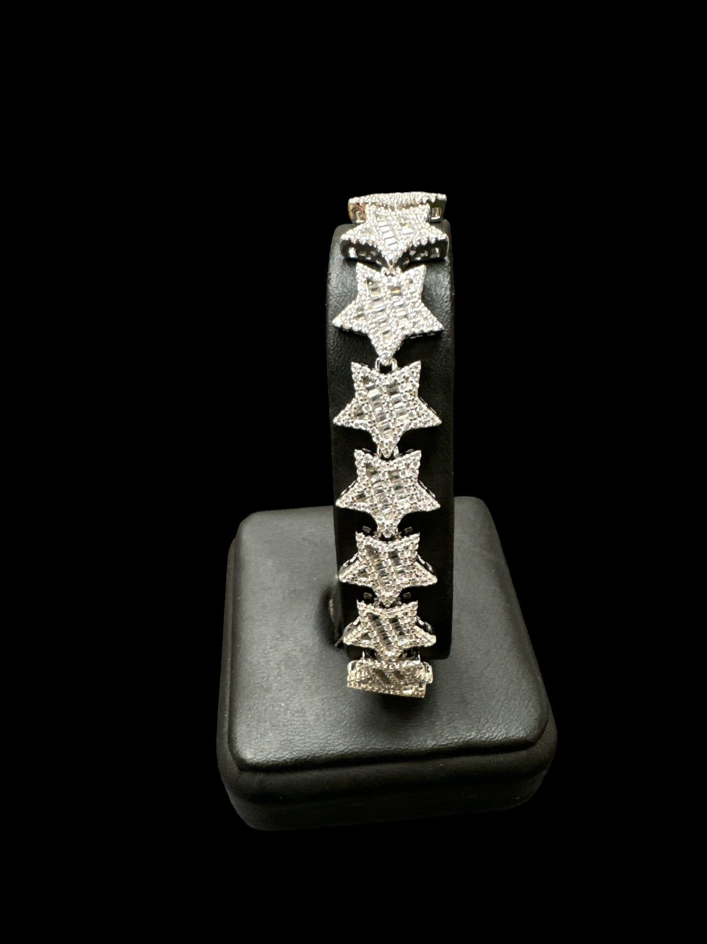Star Gents Bracelet with Zircon