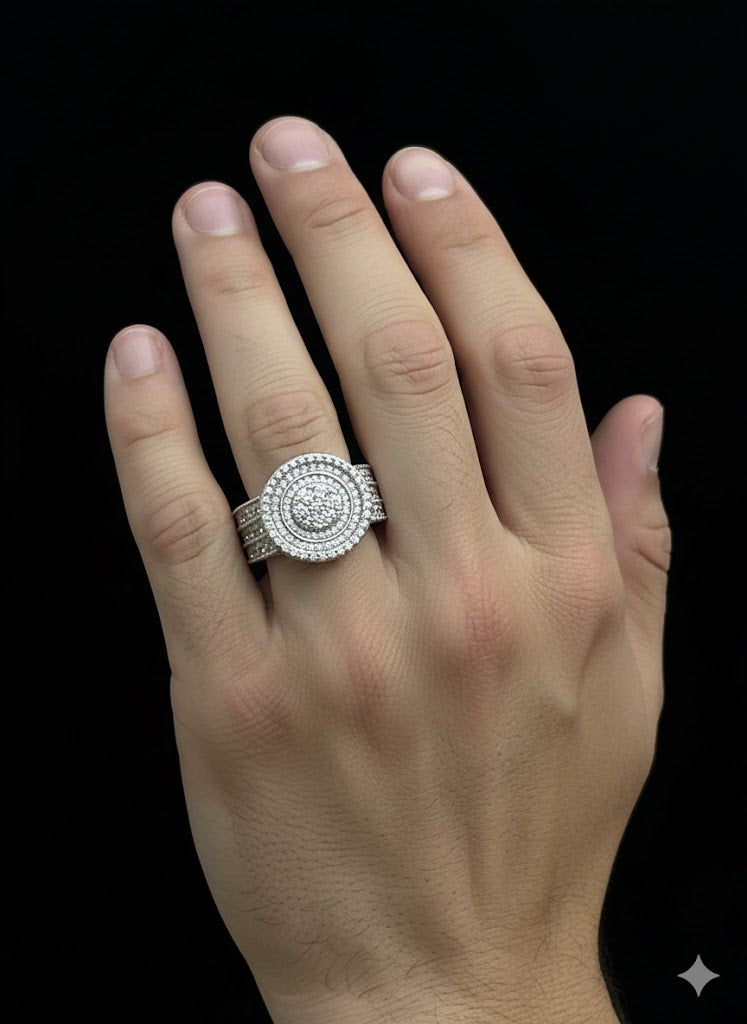 Round Stone Men’s Ring