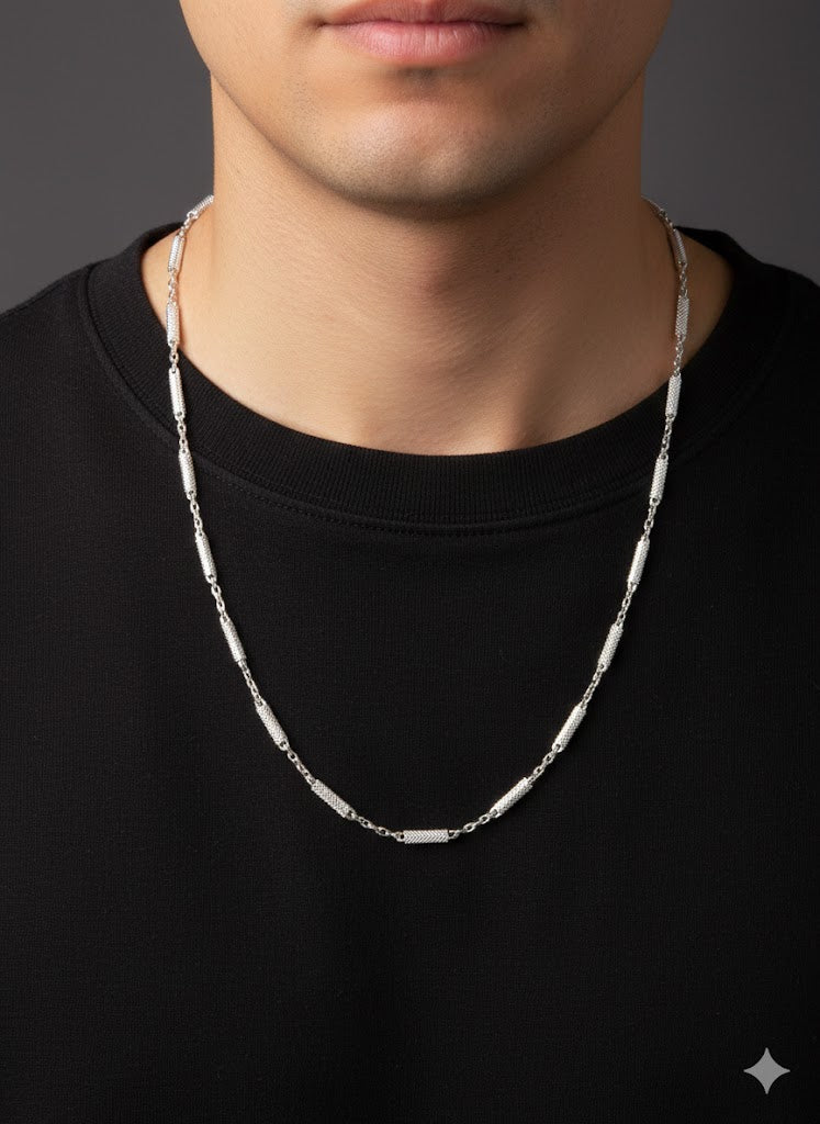 Joined Together Men’s Silver Chain