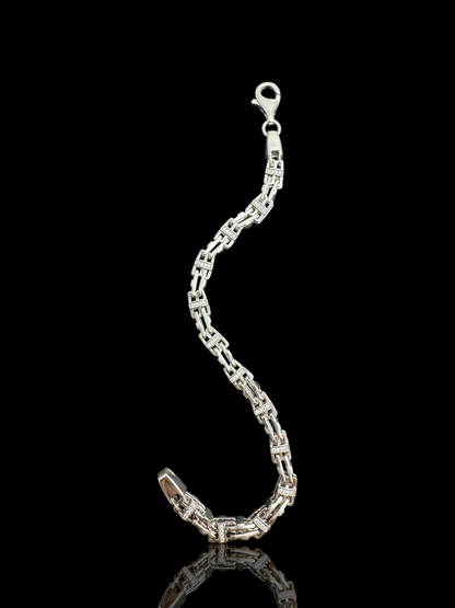 Men’s Modern Cage Chain Bracelet