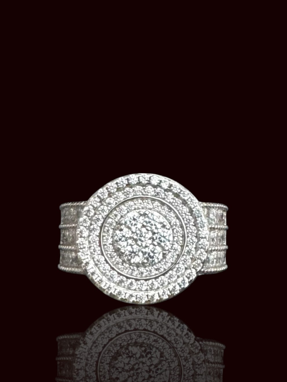 Round Stone Men’s Ring