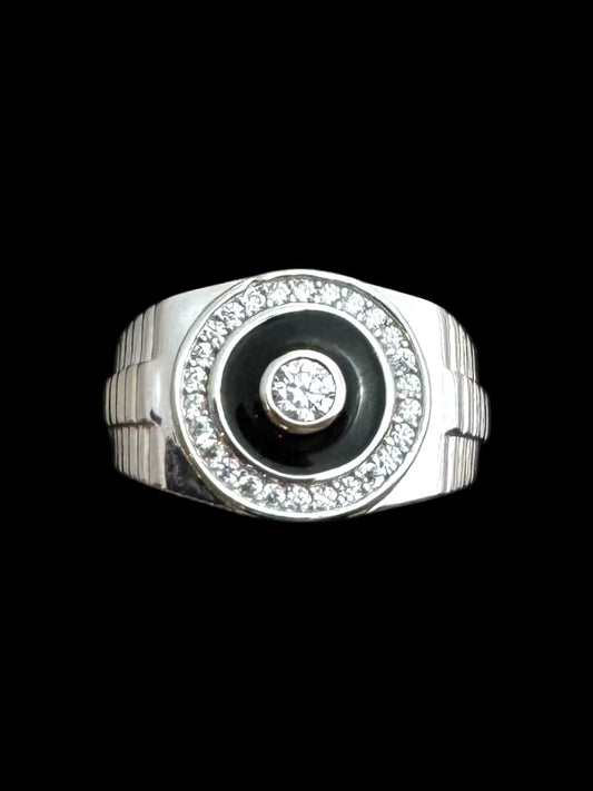 Black Design Men’s Ring