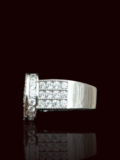Round Stone Men’s Ring