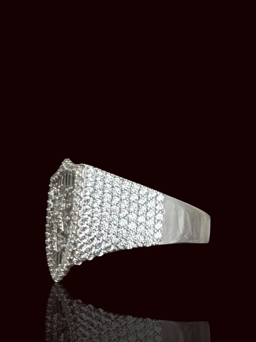 Cross Men’s Ring with Cubic Zirconia