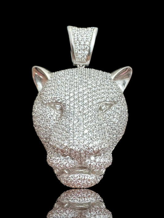 Tiger Stone Silver Men’s Pendant