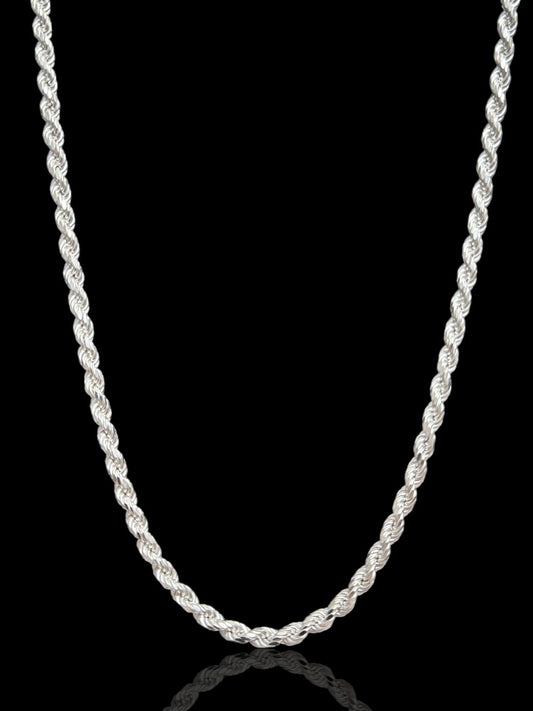 Men’s Silver Rope Chain