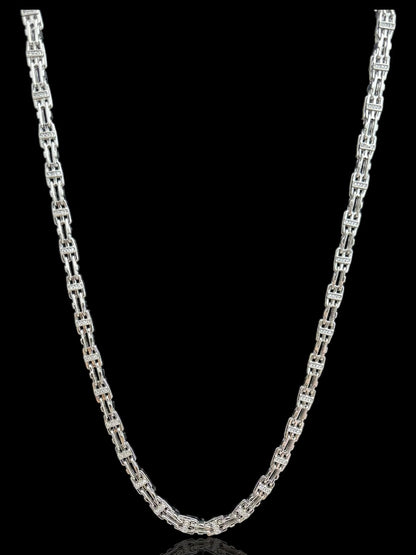 Men’s Modern Cage Chain Necklace