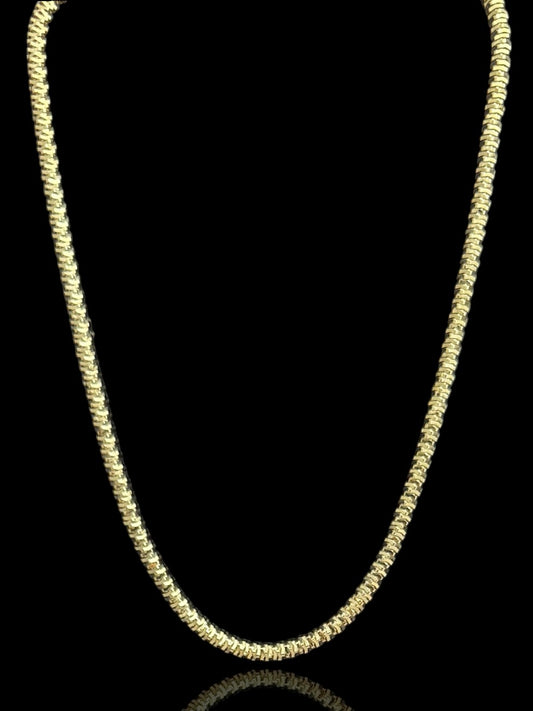 Men’s Gold Plated Silver Designer Chain