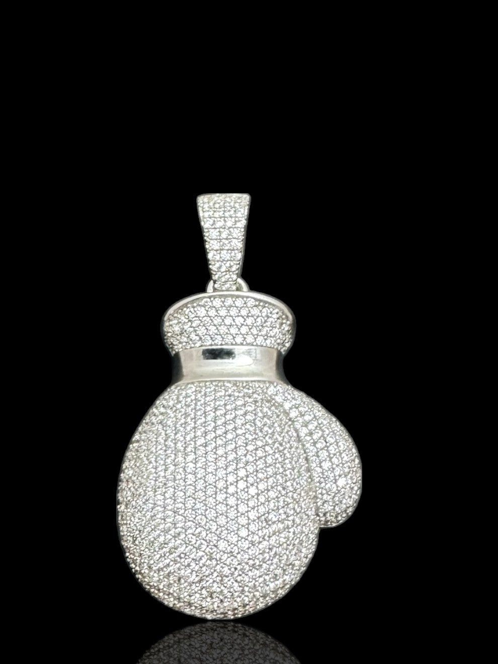Sterling Silver Boxing Glove Pendant
