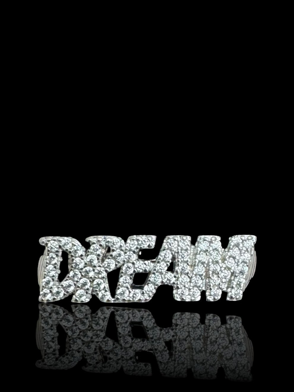 Sterling Silver “Dream” Engraved Ring