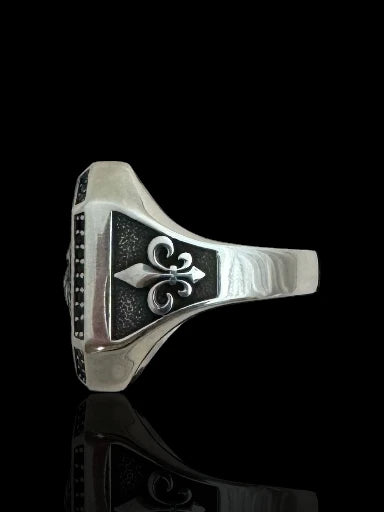 Lion Men’s Silver Ring