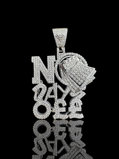 No Days Men’s Silver Pendant