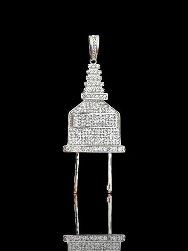 Plug Silver Men’s Pendant