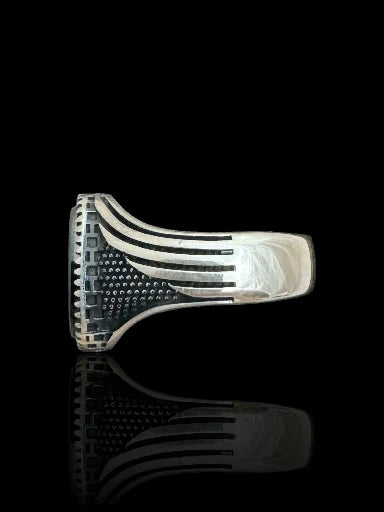 Men’s Sterling Silver Oval Onyx Stone Ring