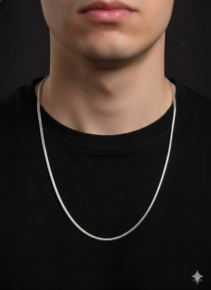 Men’s Silver Snake Chain