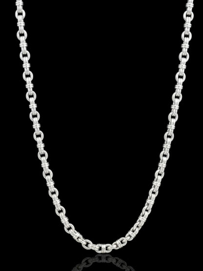 Men’s Silver Mini Lantern Chain