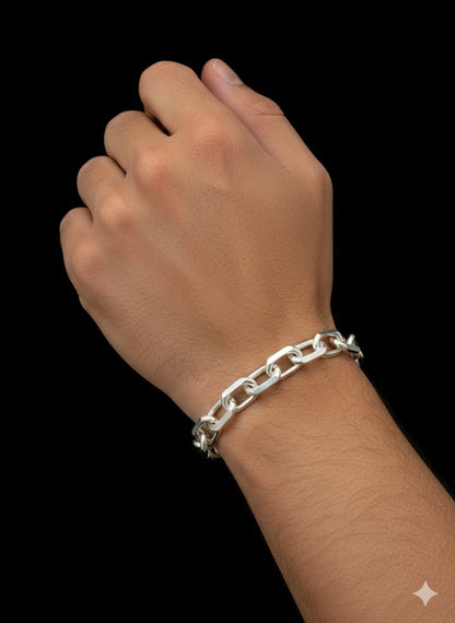 Chunky Men’s Silver Bracelet