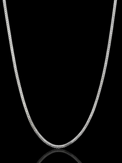 Men’s Silver Franco Chain Necklace