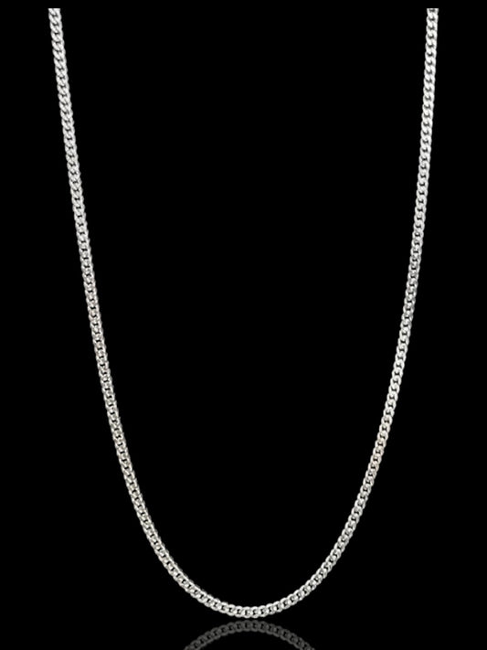 Men’s Silver Cuban Chain 3 mm