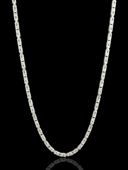 Men’s Silver King’s Link Chain