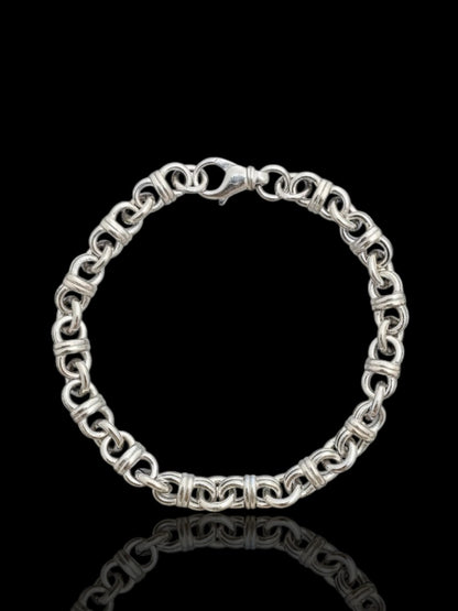 Designer Men’s Silver Bracelet