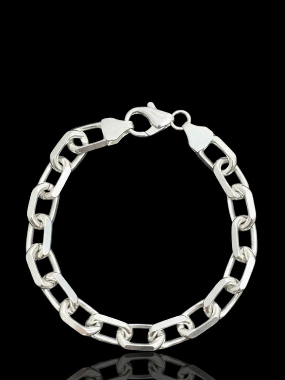 Chunky Men’s Silver Bracelet