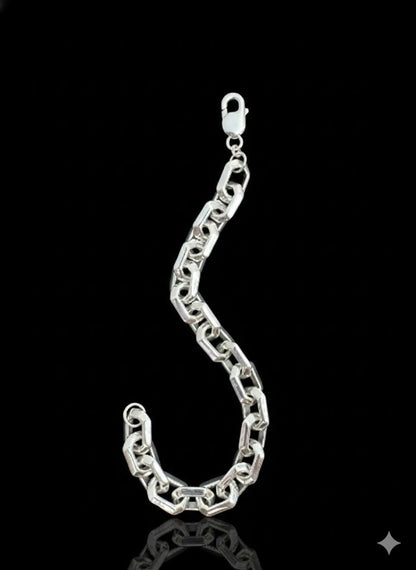 Silver Link Men’s Bracelet