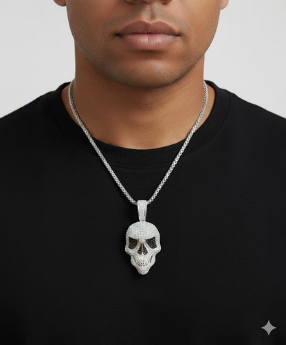 Skull Silver Men’s Pendant